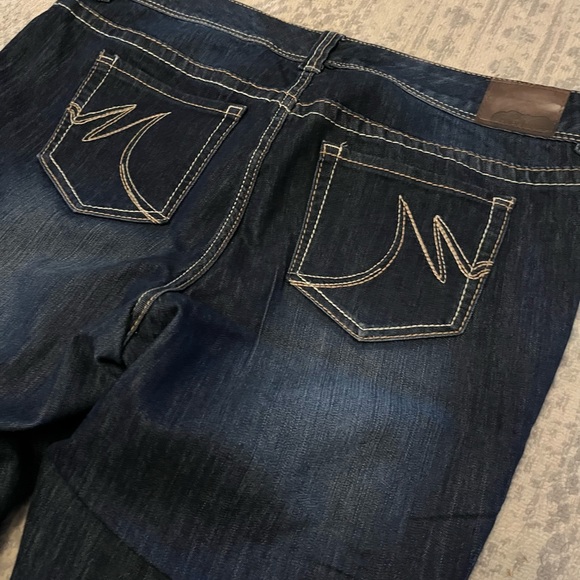 Maurice’s Ladies Boot Cut Jeans Size 18 , Dark denim, Like new - Picture 7 of 11